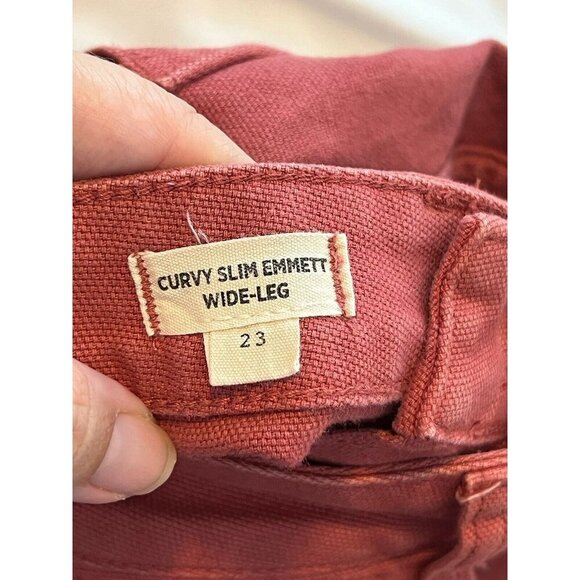 Madewell curvy slim emmett wide leg jean Size 23 - Picture 8 of 12